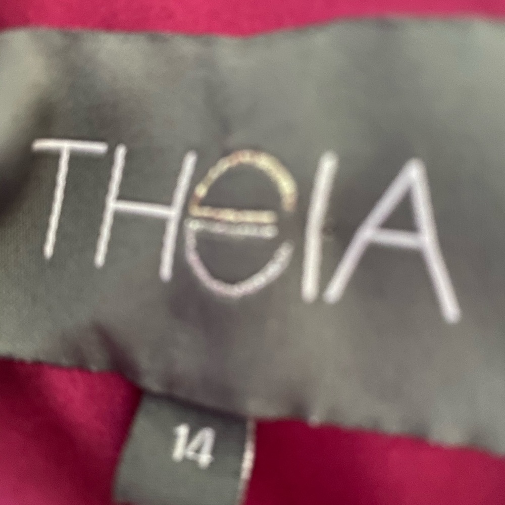 Lace Raspberry Cocktail Dress - Picture 3 of 3